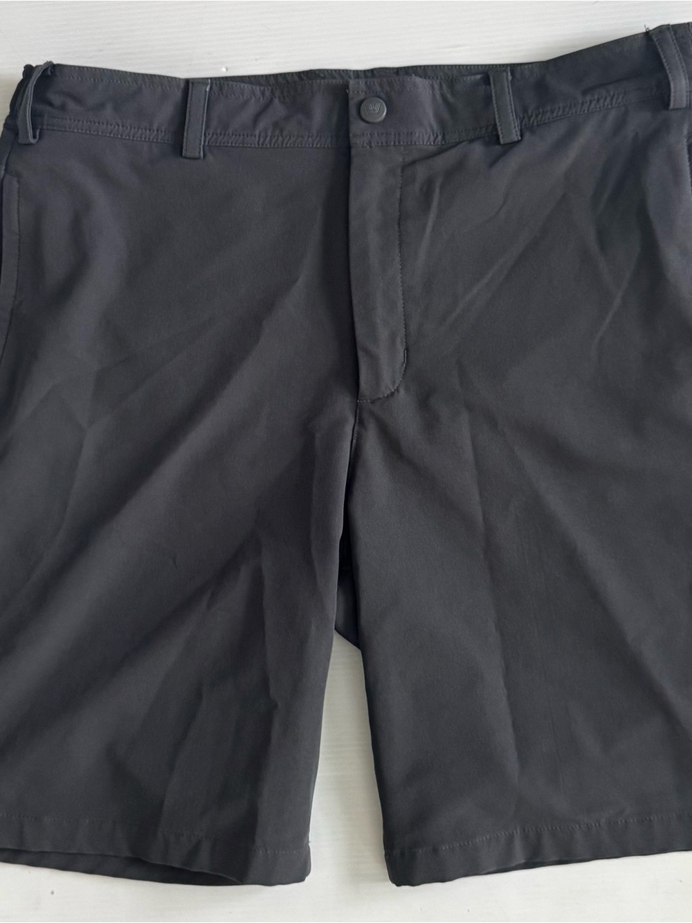 Mack Weldon Radius Shorts Mens Large  Grey Performance Water‎ Resistant
